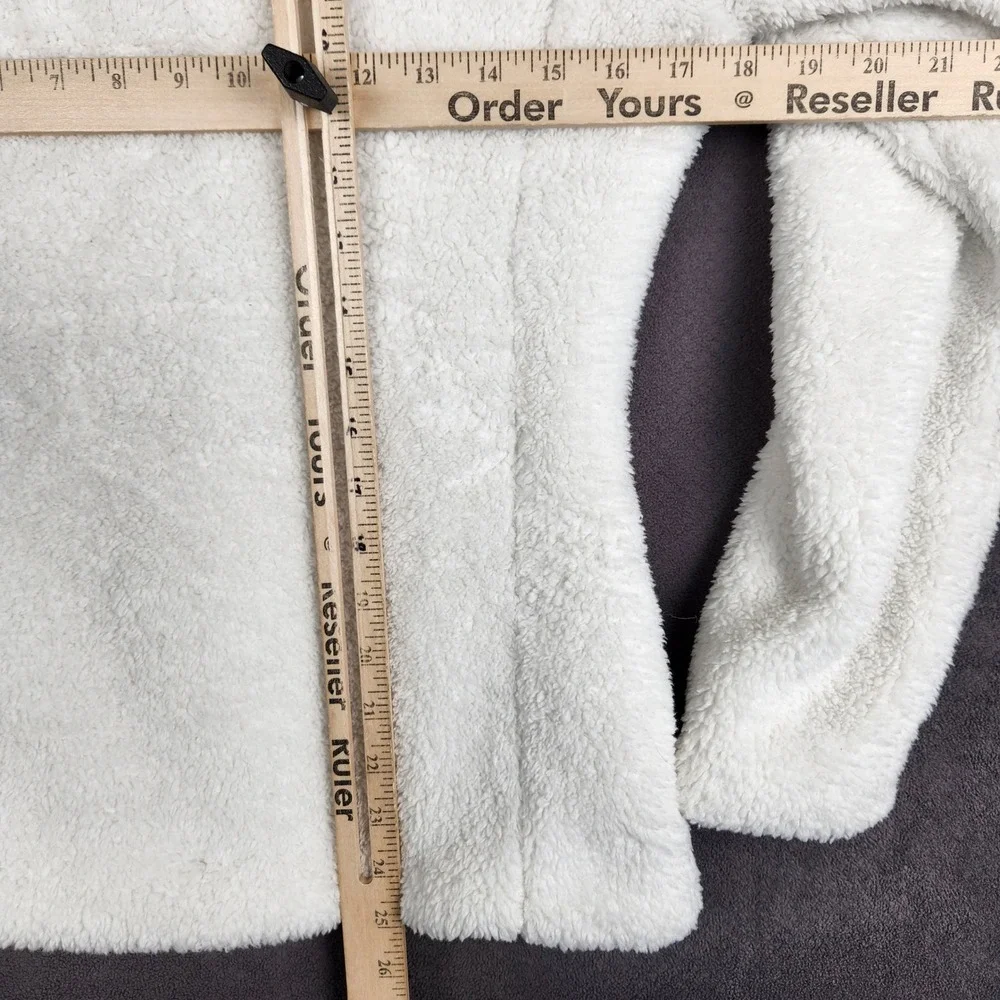 Patagonia Los Gatos Full Zip Fleece Jacket Womens Small White 25211 Slim Fit - Picture 8 of 10